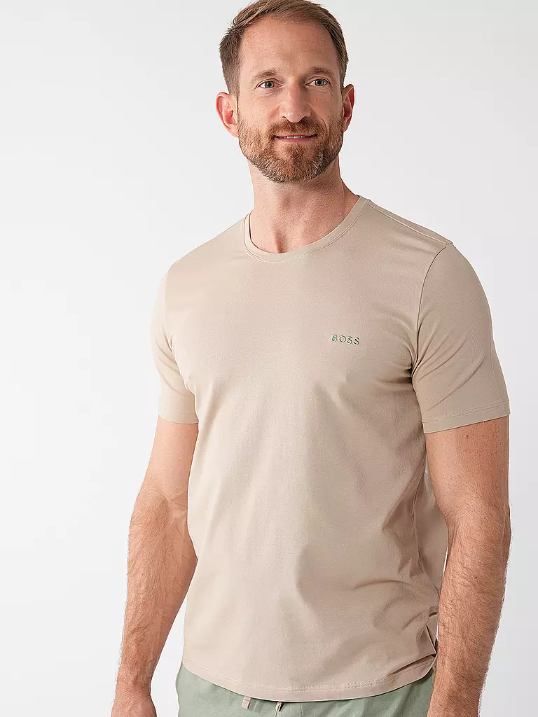 BOSS | Loungewear T-Shirt  | beige