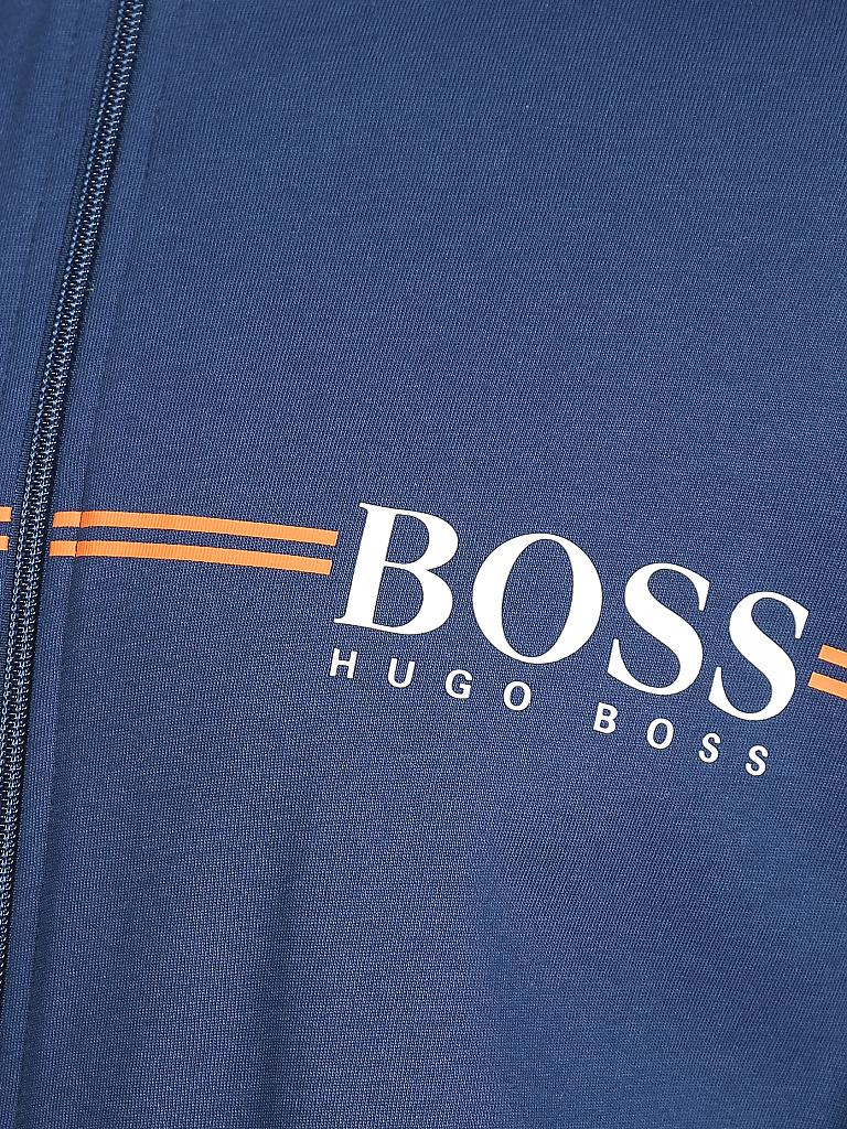 BOSS | Loungewear-Jacke | blau