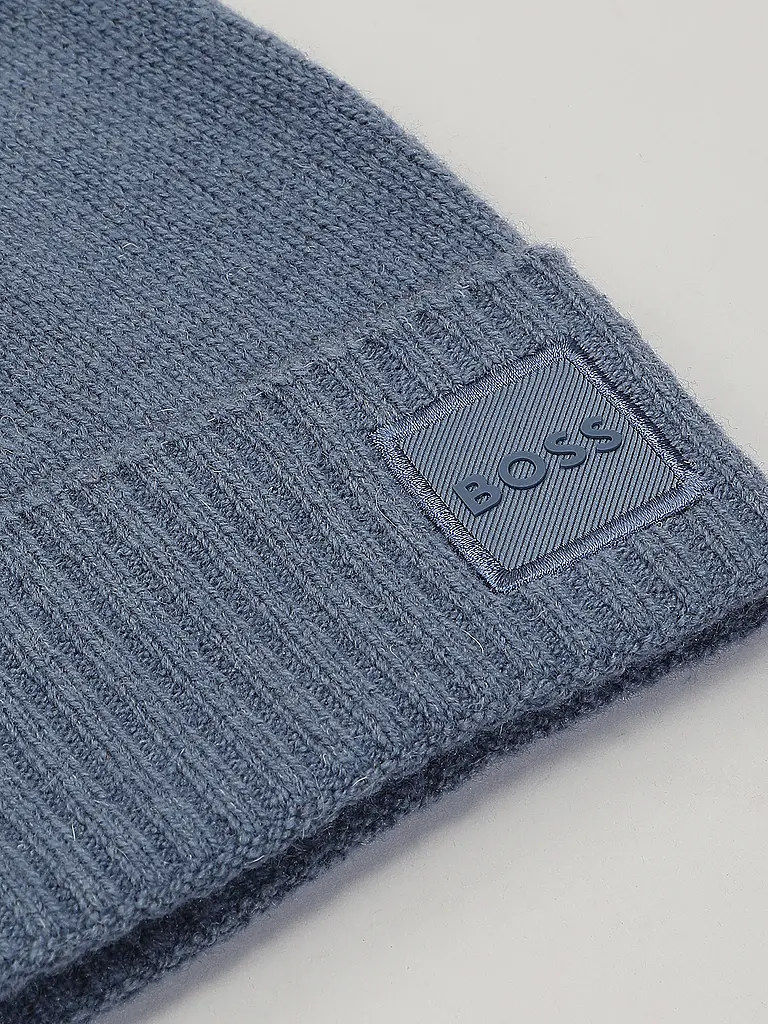 BOSS | Mütze - Haube AKAIO_R | hellblau