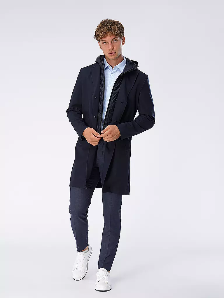 BOSS | Mantel  | blau