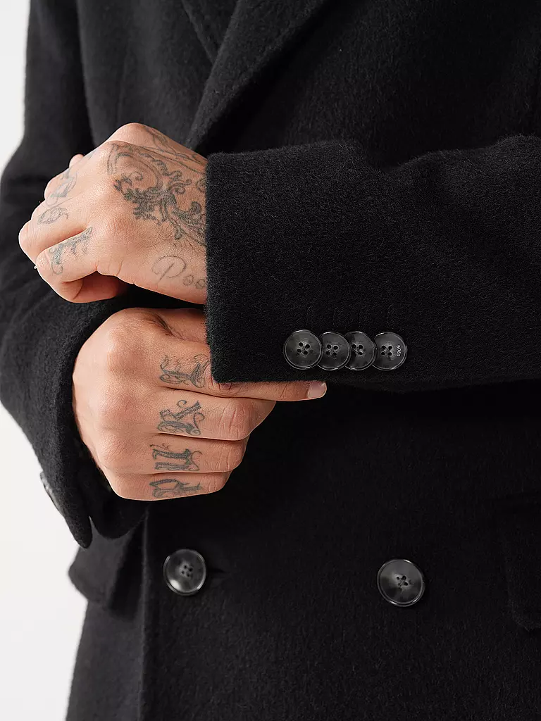 BOSS | Mantel | schwarz