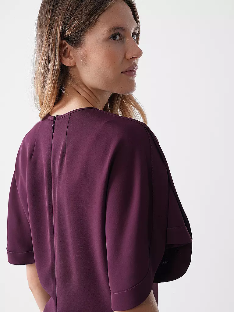 BOSS | Midikleid  | dunkelrot