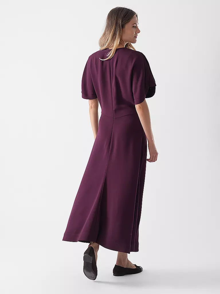BOSS | Midikleid  | dunkelrot