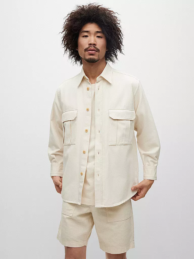 BOSS | Overshirt Relaxed Fit LISEL | creme