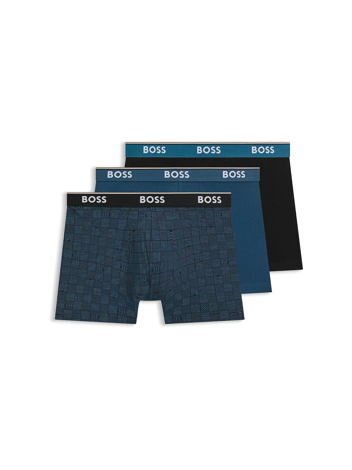 BOSS | Pants 3er Pkg. open miscellane | blau