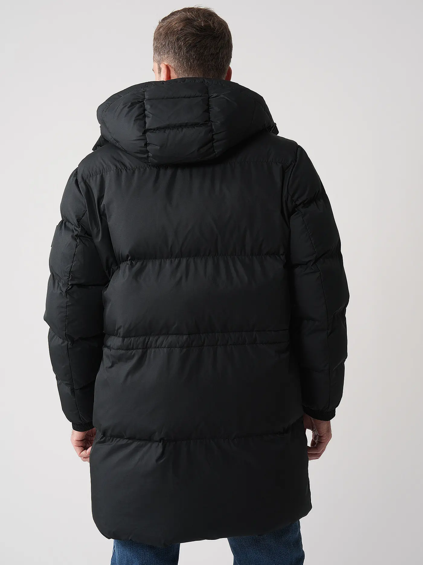 BOSS | Parka H-CONDOLO2 | schwarz
