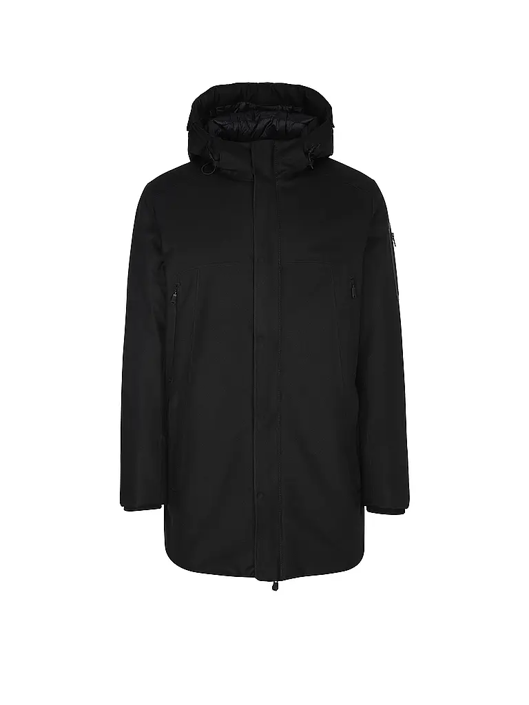 BOSS | Parka OX_HAXATECH | schwarz