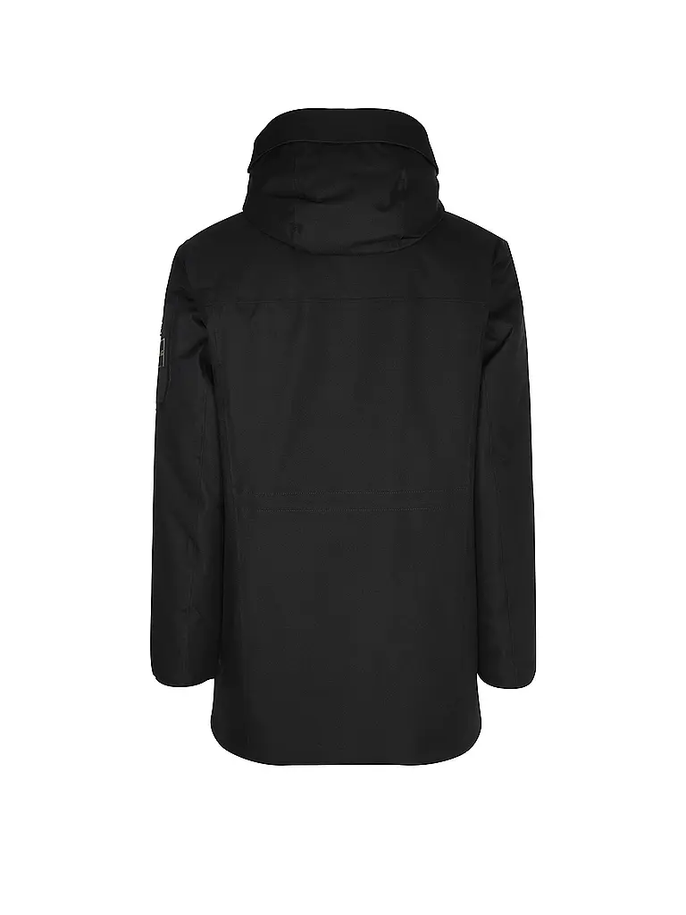 BOSS | Parka OX_HAXATECH | schwarz
