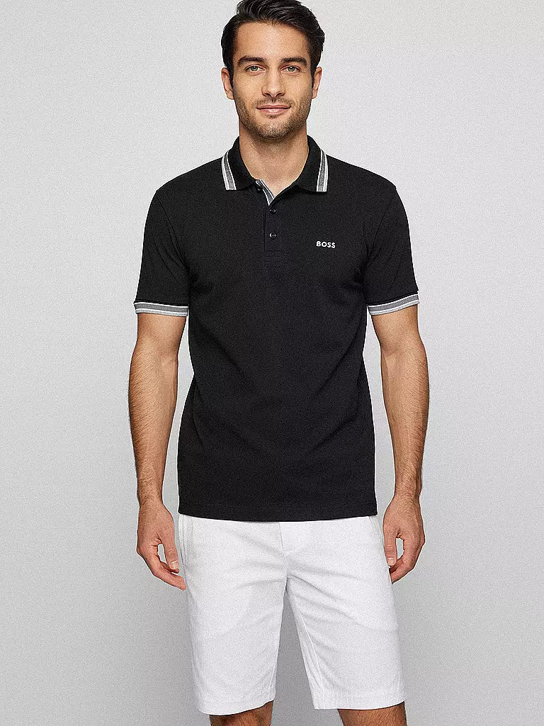 BOSS | Poloshirt Modern Fit PADDY | schwarz