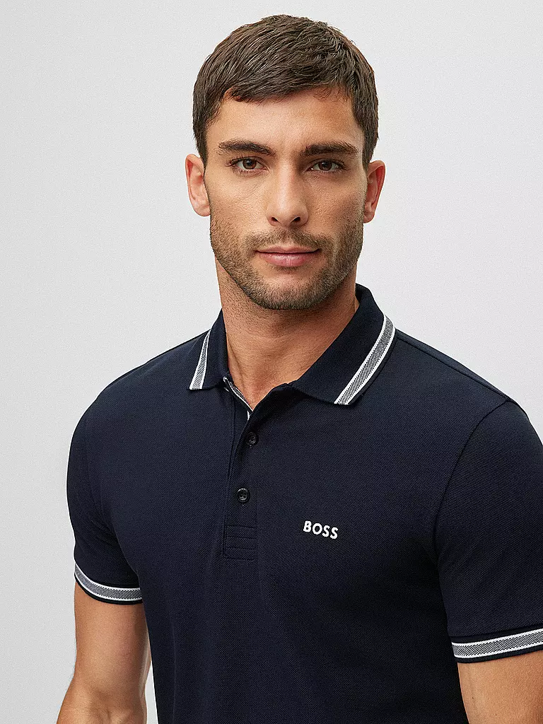 BOSS | Poloshirt Modern Fit Paddy | blau