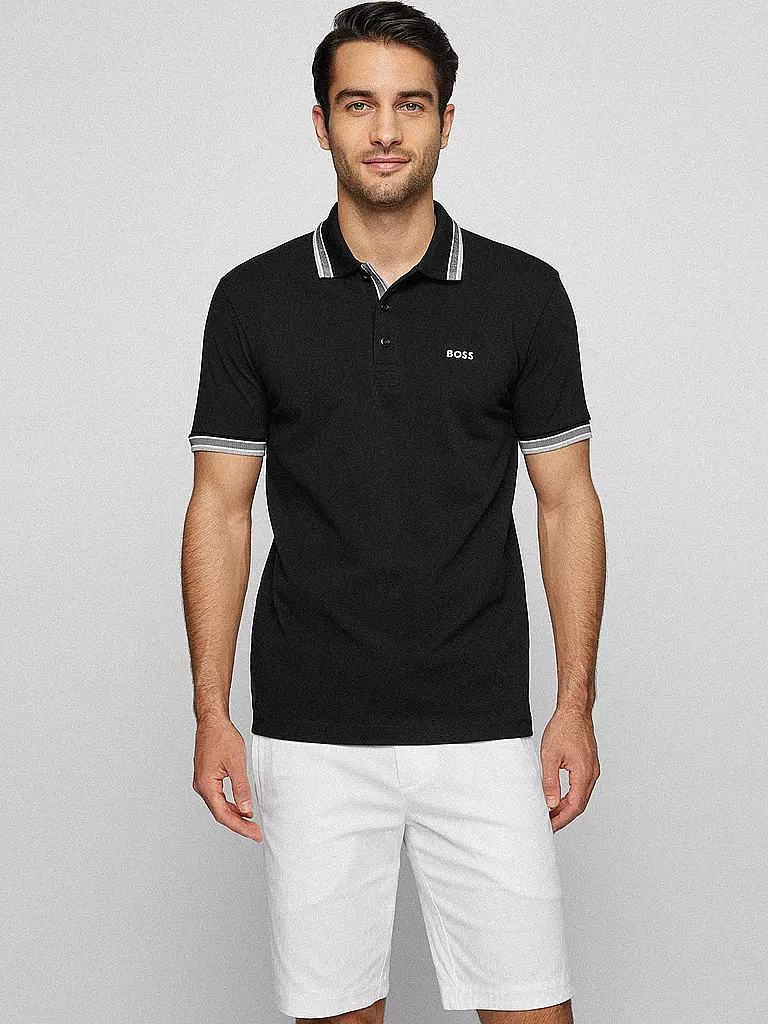 BOSS | Poloshirt Modern Fit PADDY | schwarz