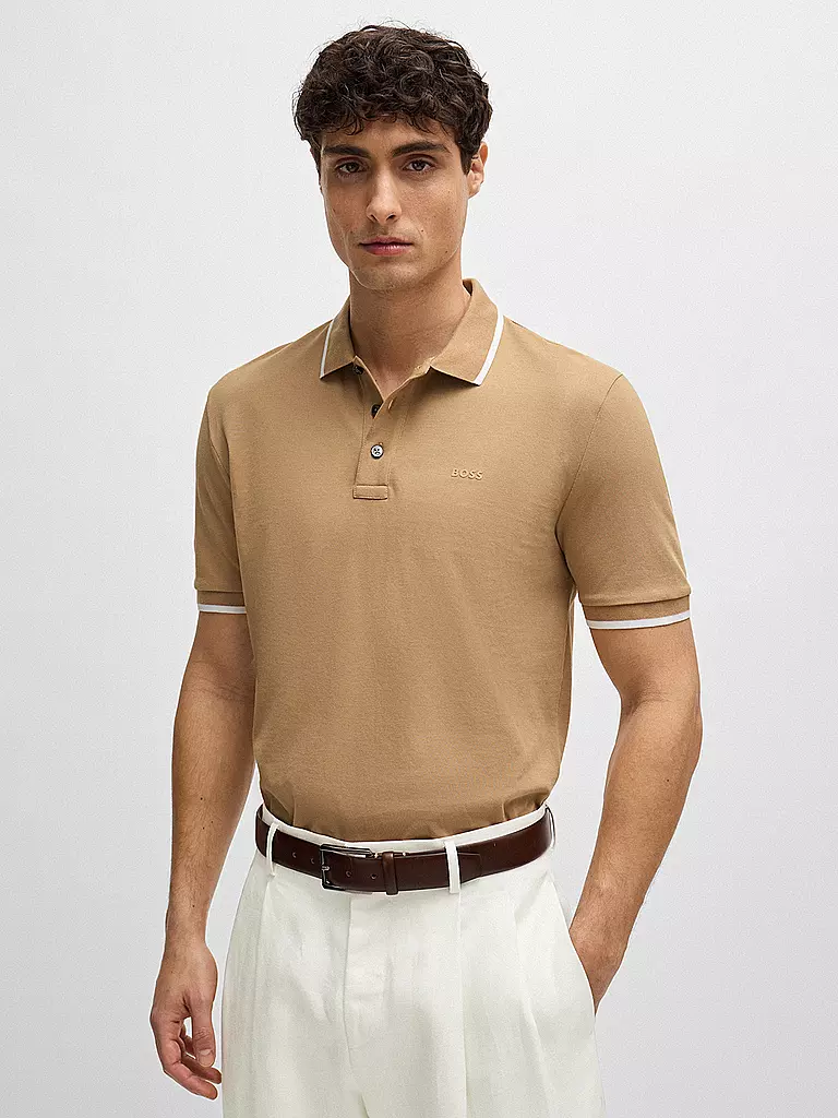 BOSS | Poloshirt PARLAY 190 | camel