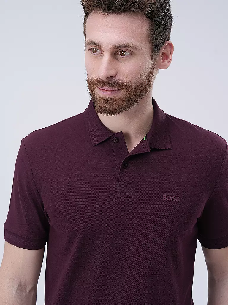 BOSS | Poloshirt PIO | dunkelrot