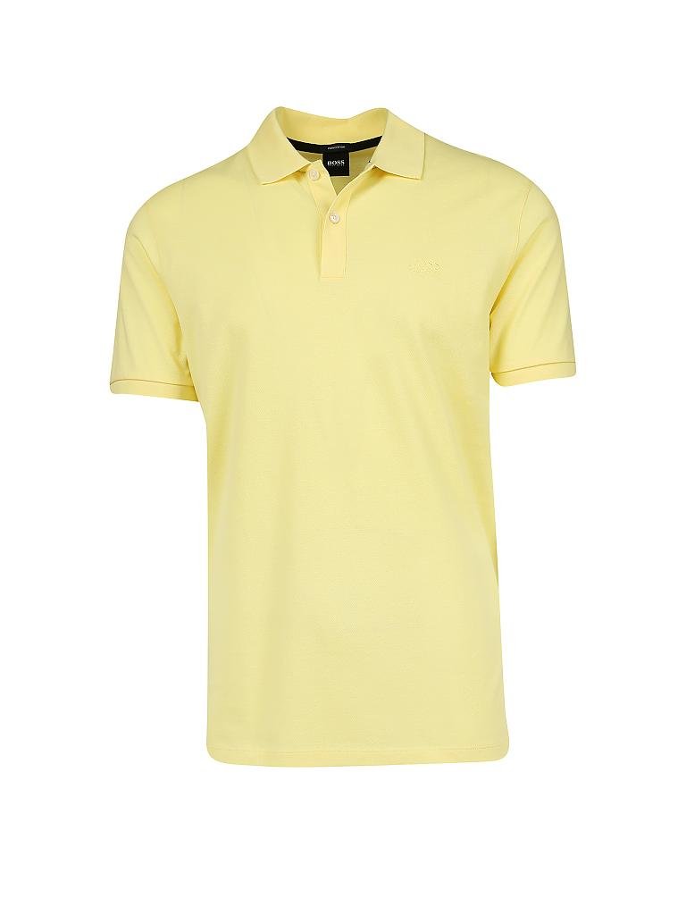 BOSS | Poloshirt Regular Fit "Pallas" | gelb