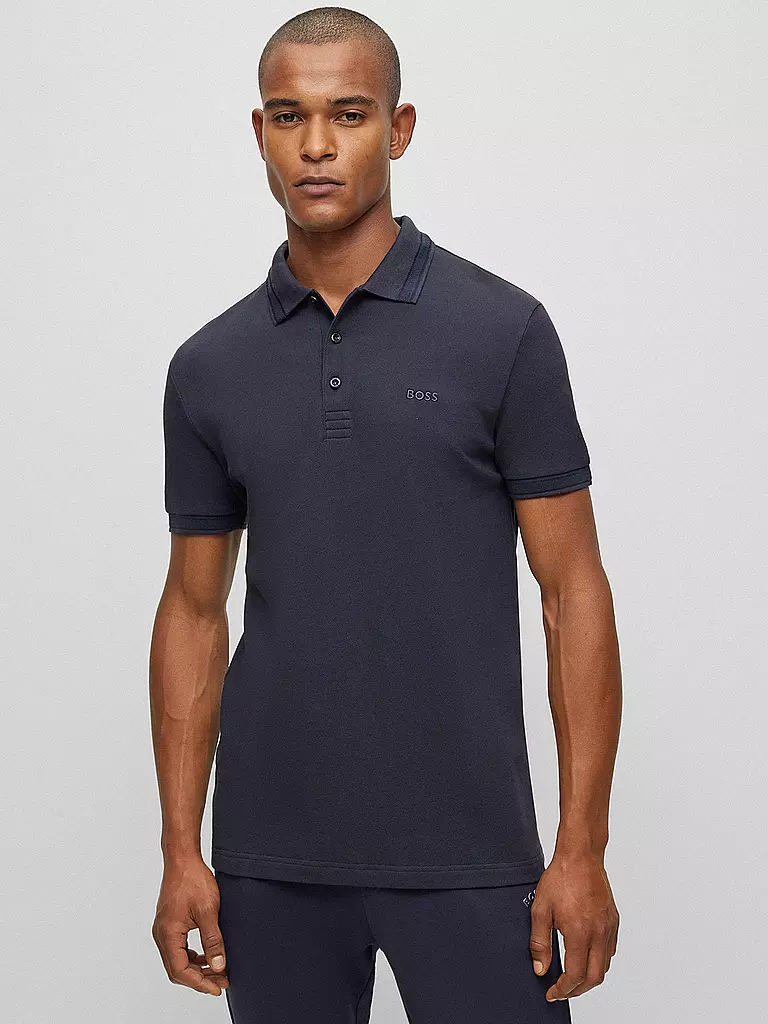 BOSS | Poloshirt Regular Fit PADDY | dunkelblau