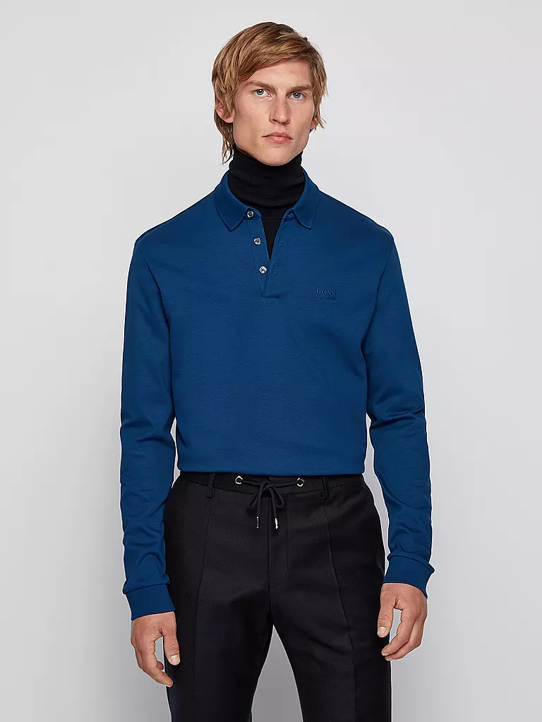 BOSS | Poloshirt Regular Fit PADO11 | blau