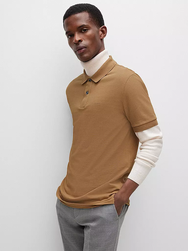 BOSS | Poloshirt Regular Fit PALLAS | beige