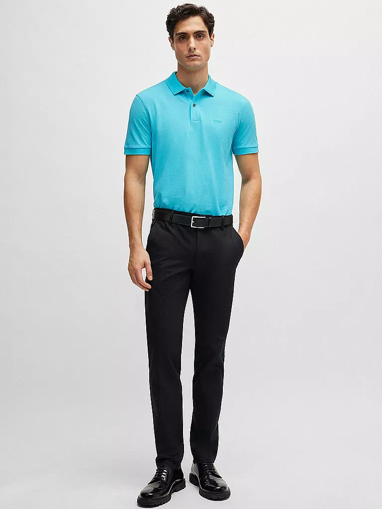 BOSS | Poloshirt Regular Fit PALLAS | türkis