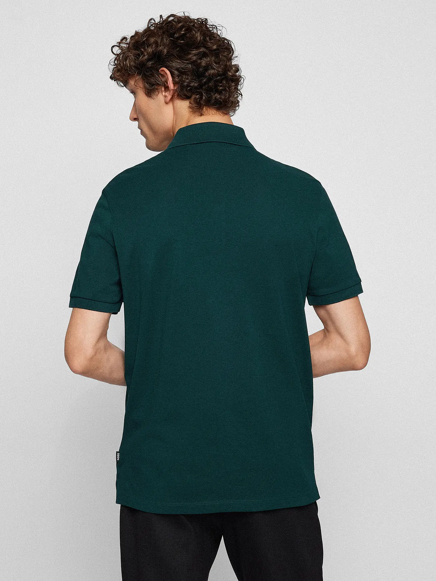 BOSS | Poloshirt Regular Fit PALLAS | dunkelgrün