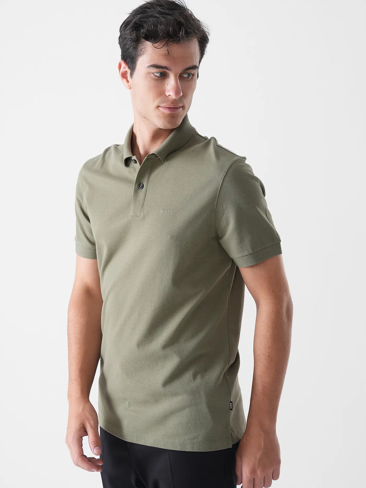 BOSS | Poloshirt Regular Fit PALLAS | olive
