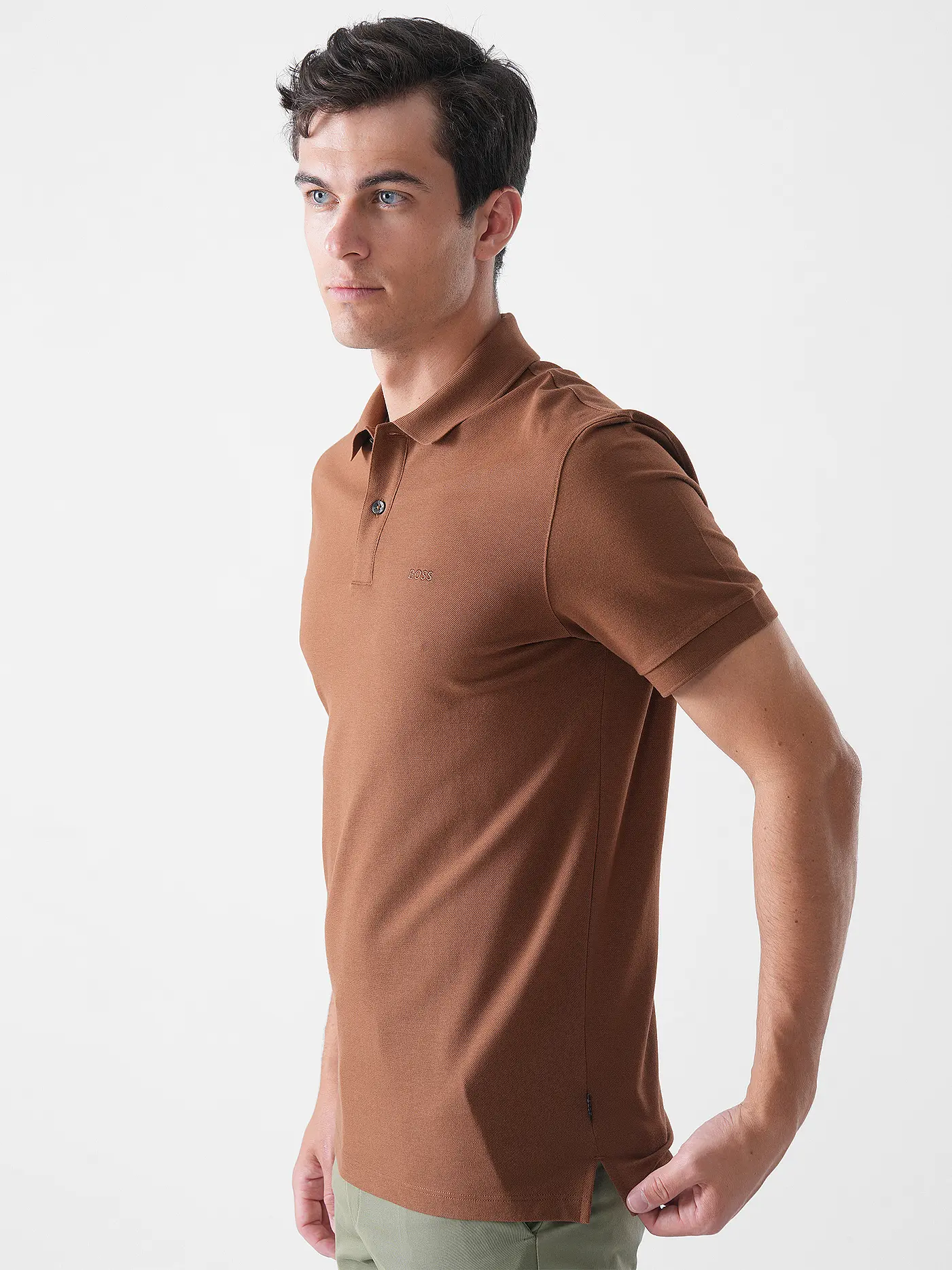 BOSS | Poloshirt Regular Fit PALLAS | braun