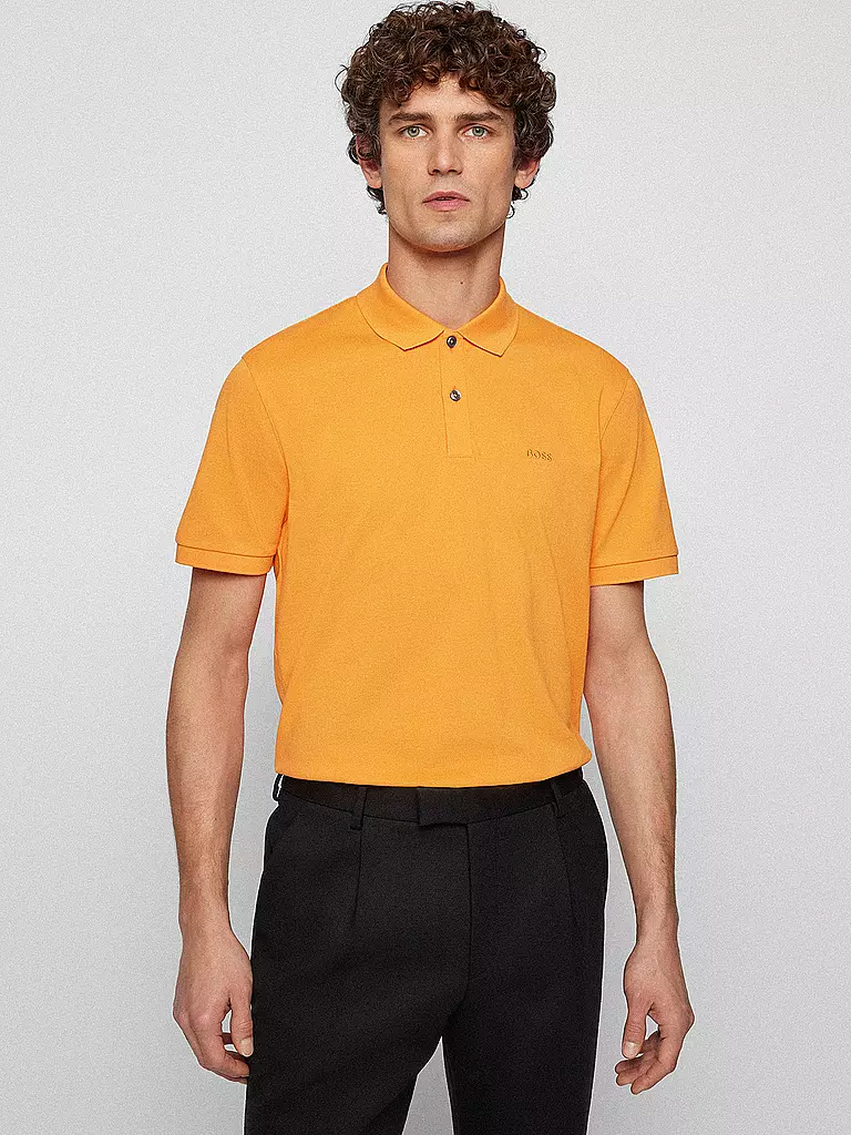 BOSS | Poloshirt Regular Fit PALLAS | orange