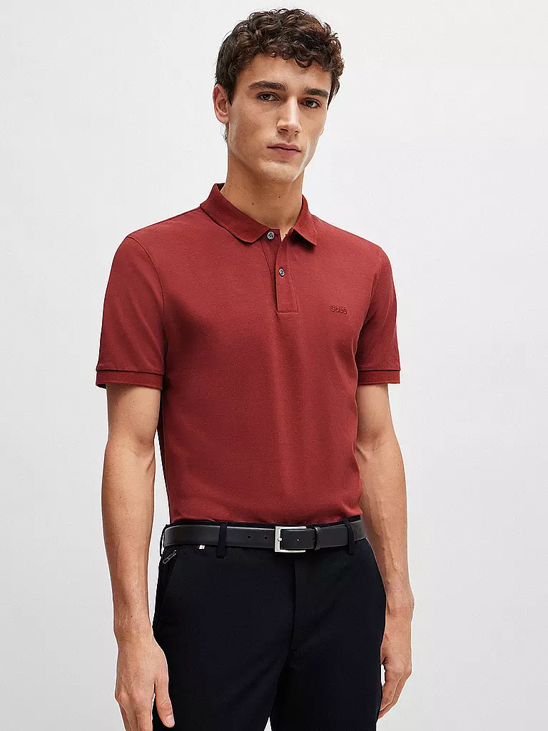 BOSS | Poloshirt Regular Fit PALLAS | hellbraun