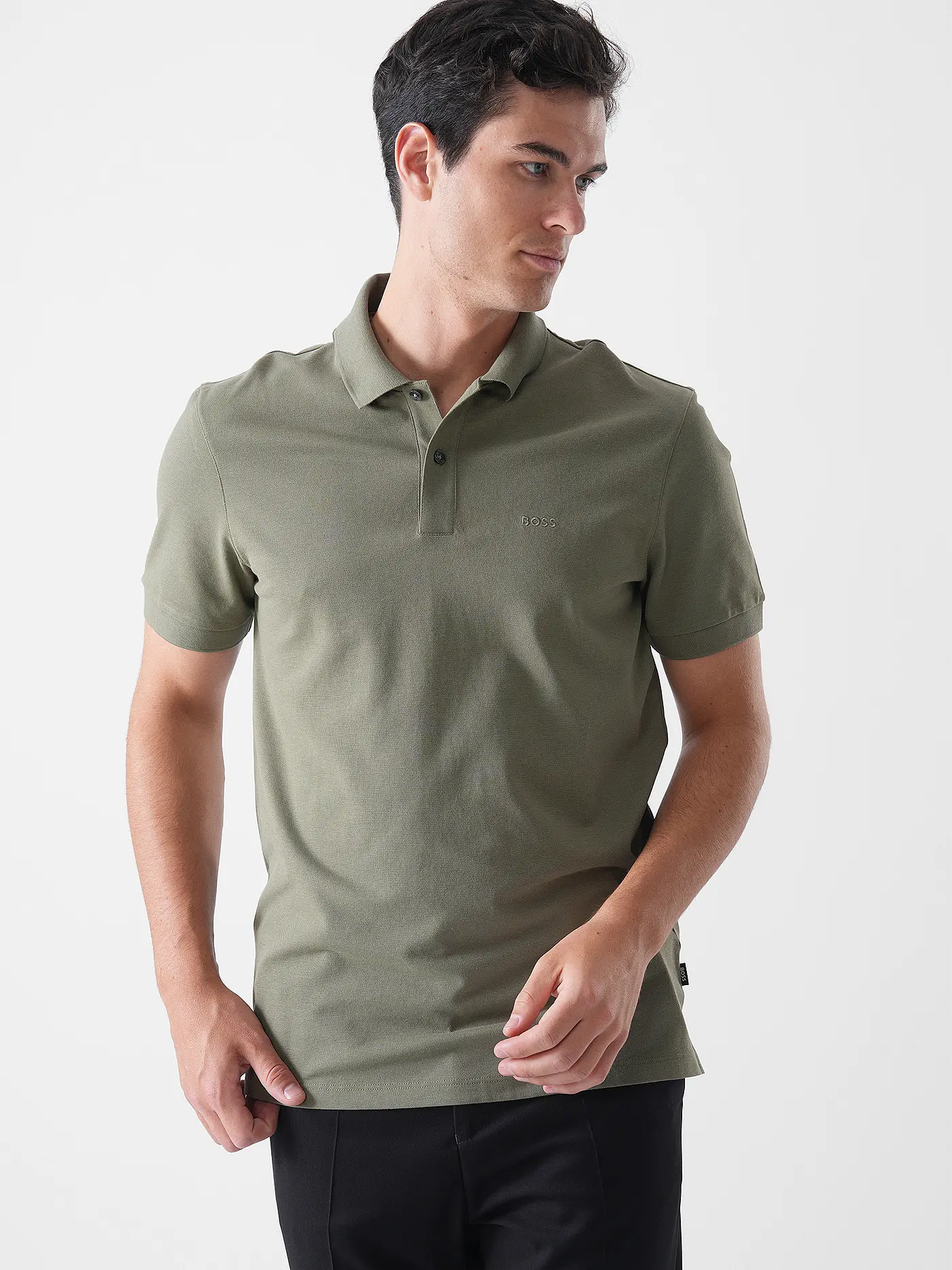 BOSS | Poloshirt Regular Fit PALLAS | olive