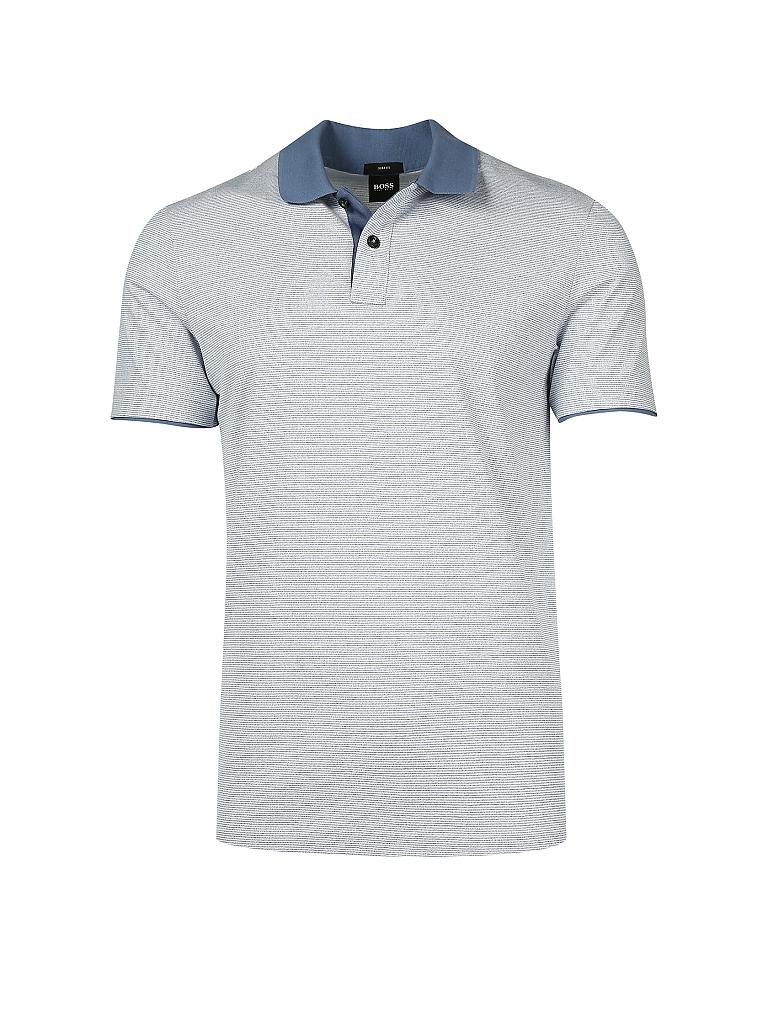 BOSS | Poloshirt Slim Fit "Plater" | blau