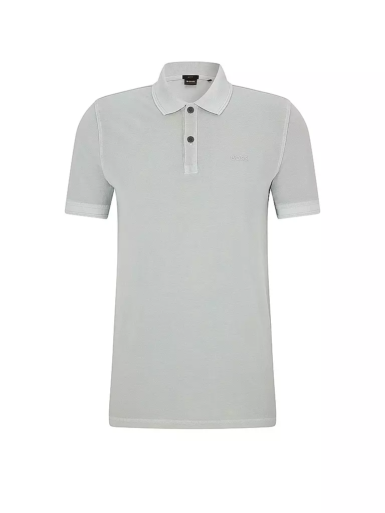 BOSS | Poloshirt Slim Fit PRIME | silber