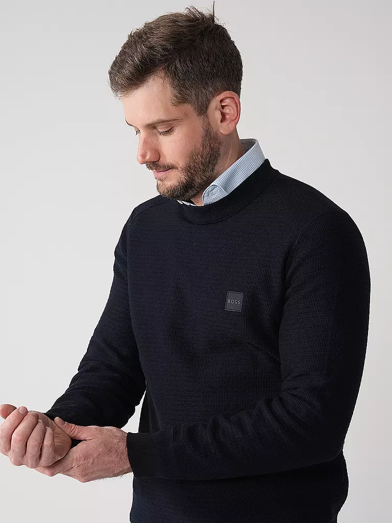 BOSS | Pullover ANION | Blau