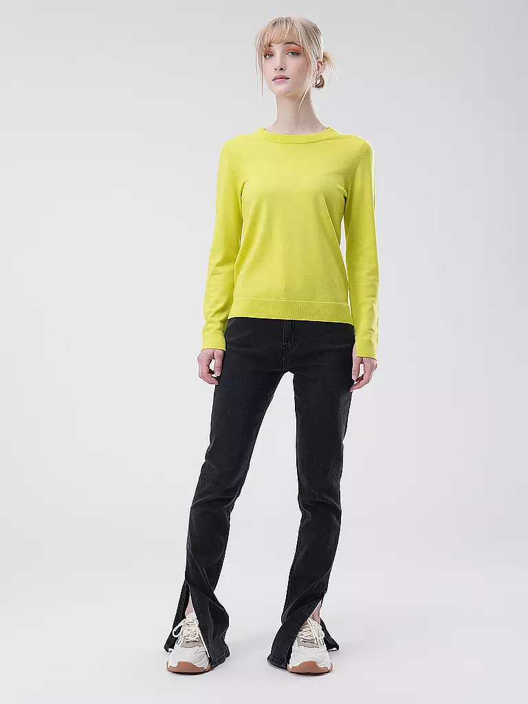 BOSS | Pullover FEGANSI | gelb