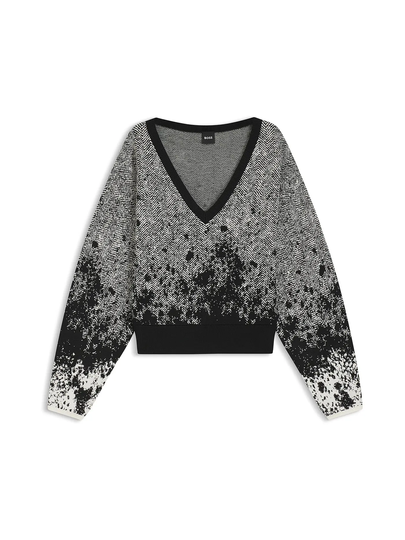 BOSS | Pullover FORANDINA  | grau