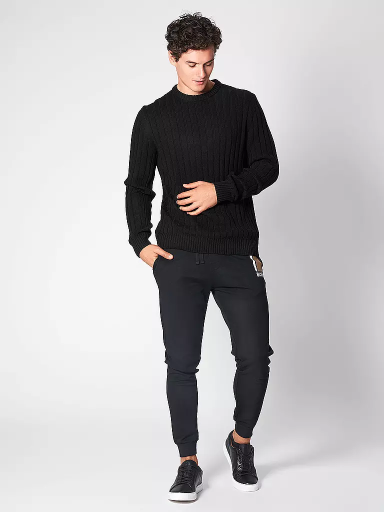 BOSS | Pullover LAARON | schwarz