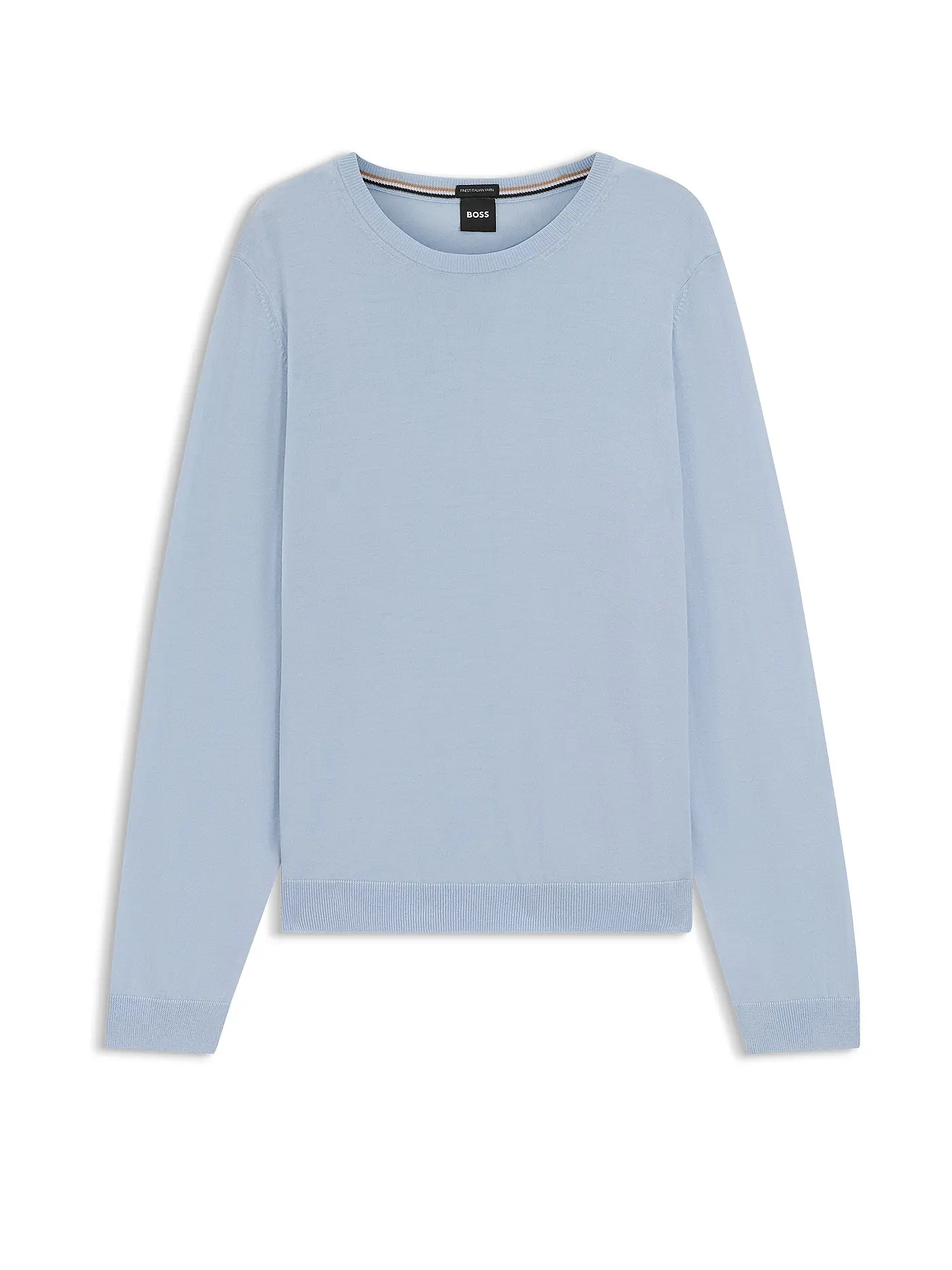 BOSS | Pullover Slim Fit LENO-P | hellblau