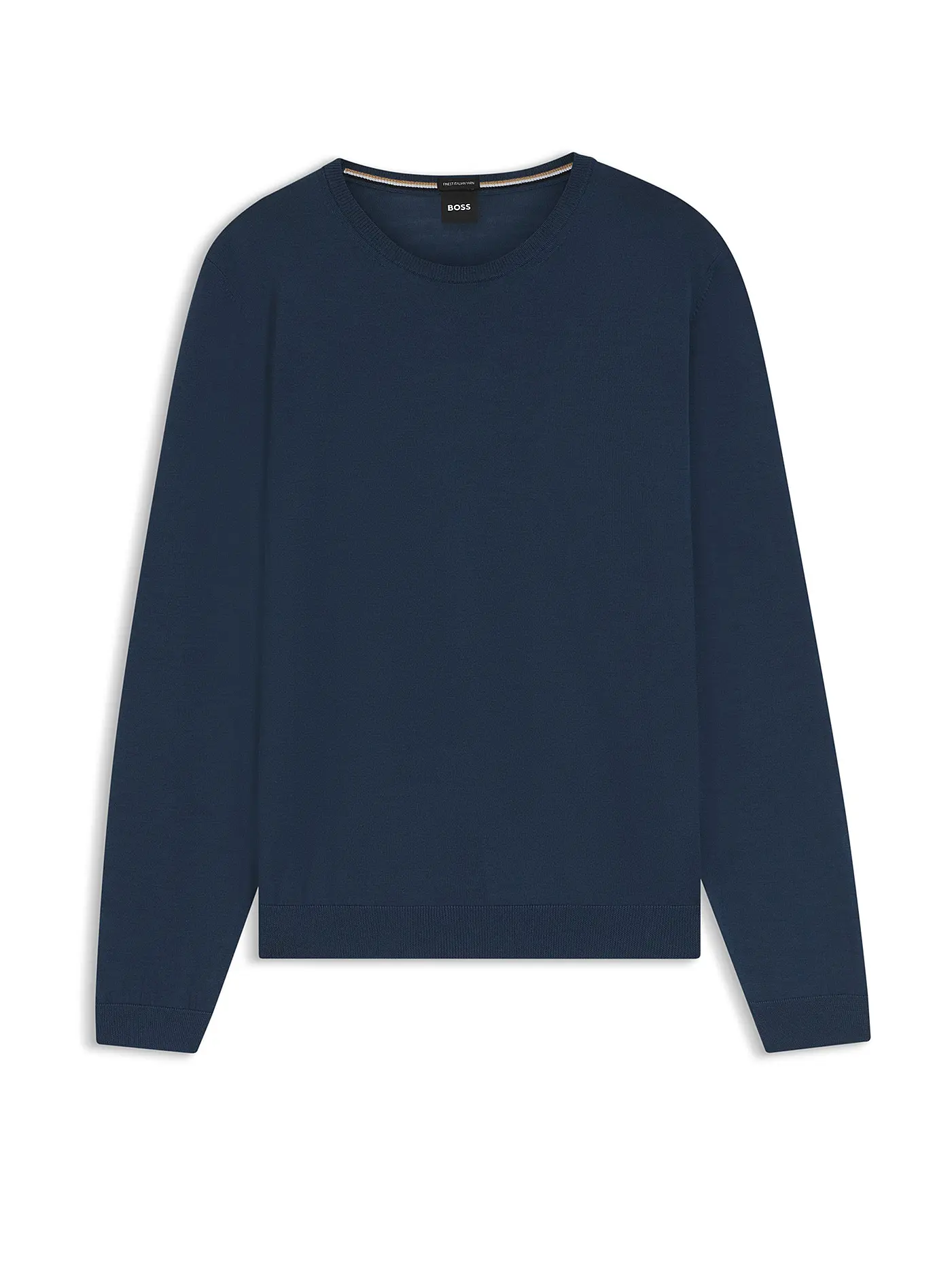 BOSS | Pullover Slim Fit LENO-P | blau