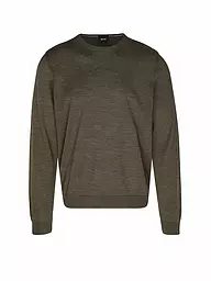 BOSS | Pullover Slim Fit LENO-P | Olive