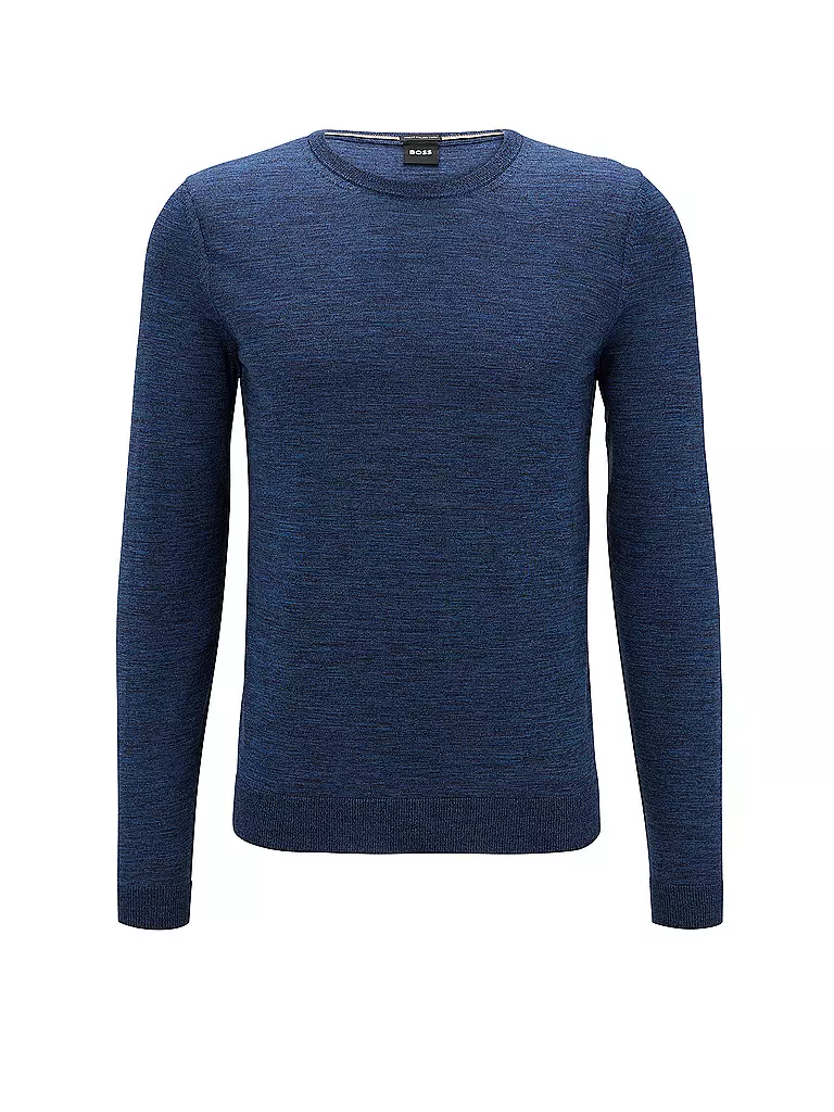 BOSS | Pullover Slim Fit LENO-P | blau