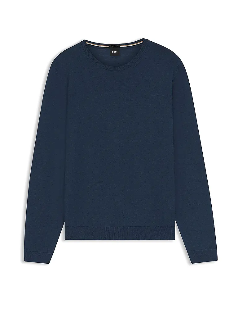 BOSS | Pullover Slim Fit LENO-P | Blau