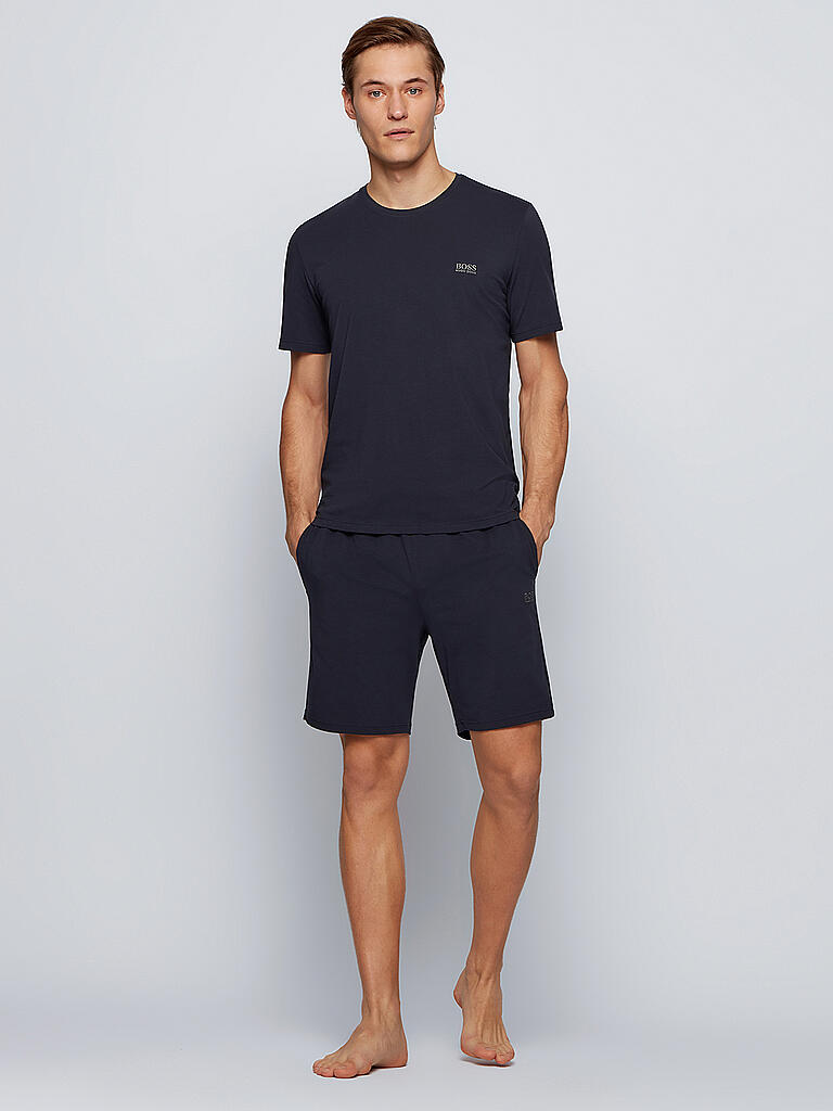 BOSS | Pyjama Shirt Mix and Match | blau