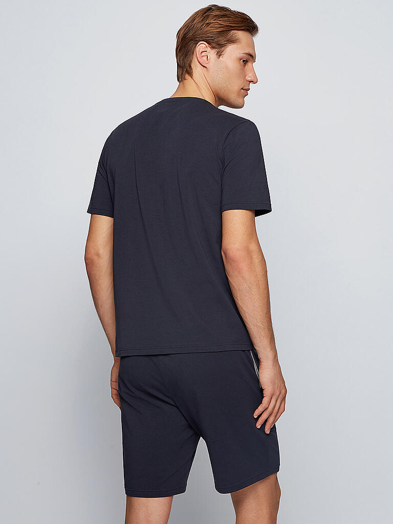 BOSS | Pyjama Shirt Mix and Match | blau