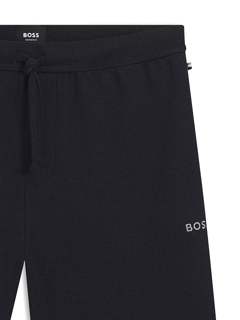 BOSS | Pyjamahose - Shorts | blau