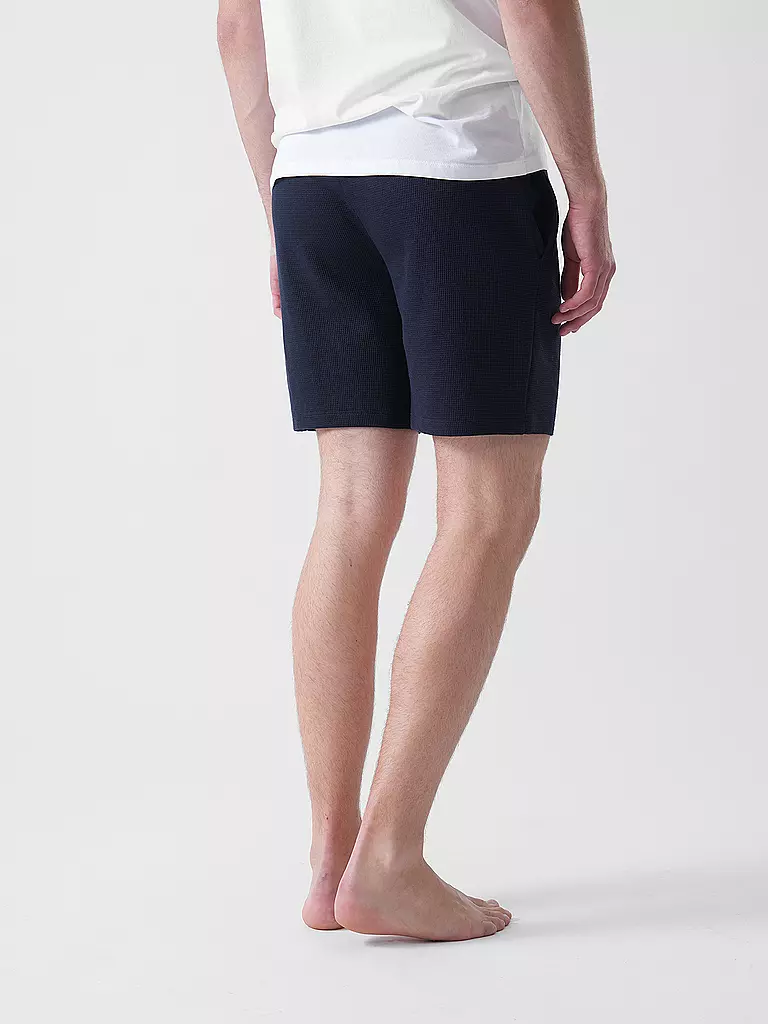 BOSS | Pyjamahose - Shorts | dunkelblau