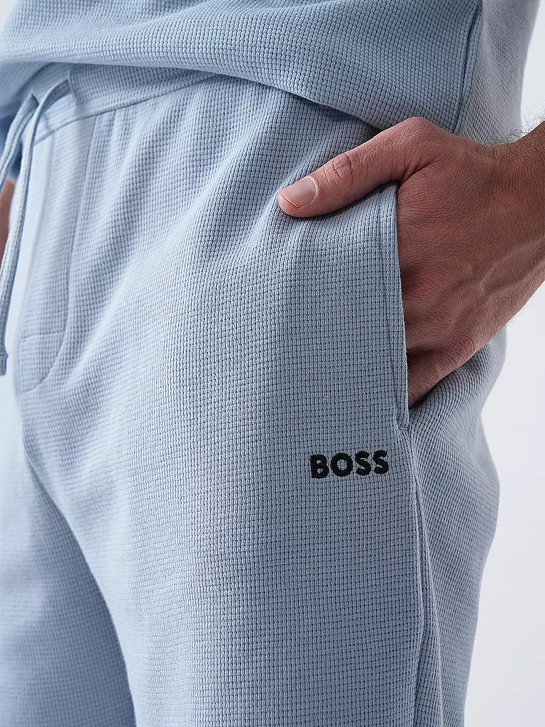 BOSS | Pyjamahose - Shorts | olive