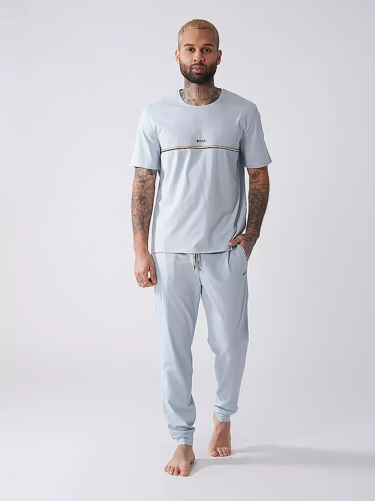 BOSS | Pyjamahose | hellblau