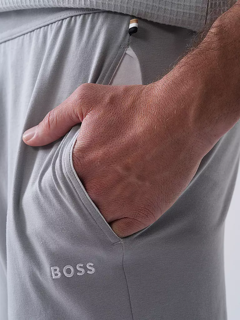 BOSS | Pyjamahose | hellgrau