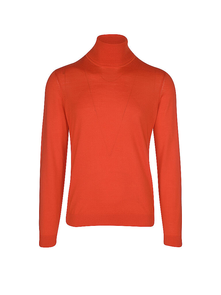 BOSS | Rollkragen Pullover Slim Fit " Musso " | orange