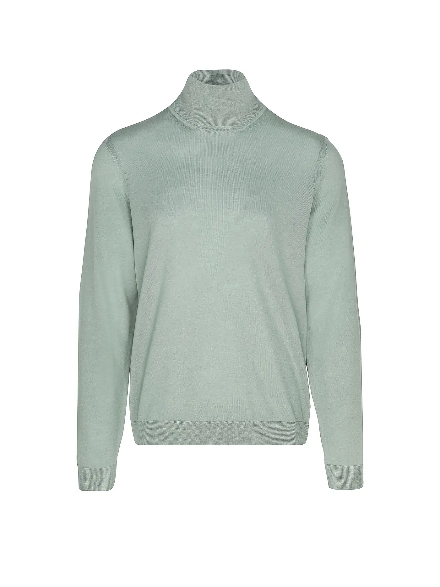 BOSS | Rollkragenpullover Slim Fit MUSSO | hellgrün