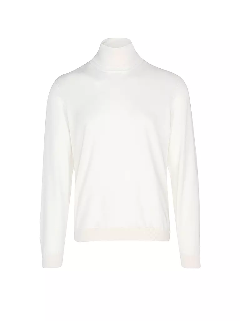 BOSS | Rollkragenpullover Slim Fit MUSSO | creme