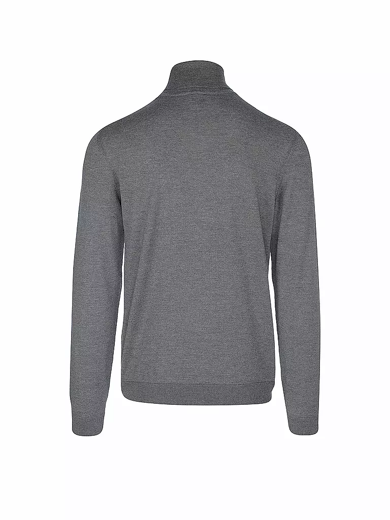 BOSS | Rollkragenpullover Slim Fit MUSSO | grau